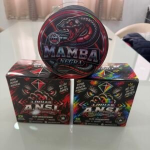 linha pipa 3 mil jardas mamba negra lisa arranhando