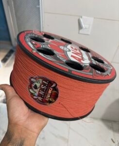 Carretilha 12 polegadas Ansi com linha 4.4 meio termo