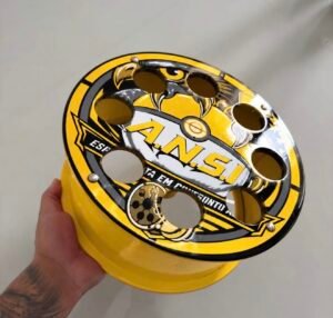 Carretilha 12 polegadas Ansi  amarela