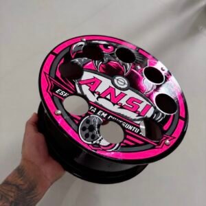 Carretilha 12 polegadas Ansi rosa